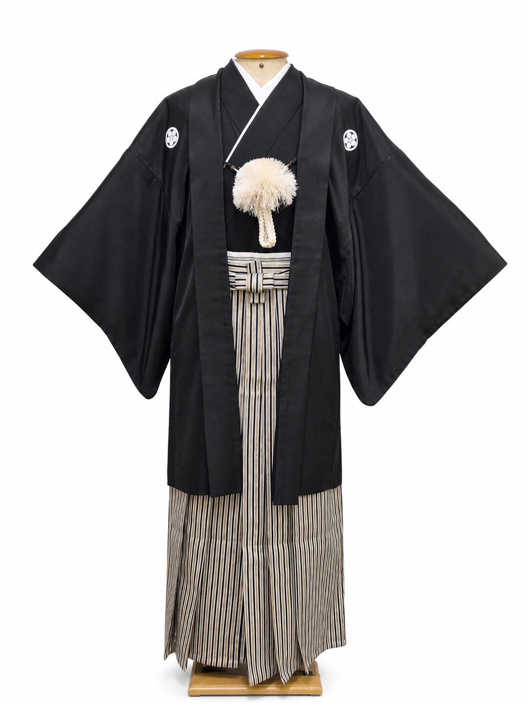 Detalhes de kimono tradicional
